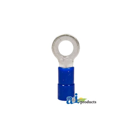 A & I Products Ring Terminal, Insulated, Wire Size 16-14, Stud Size No 10, 10 Pk 3.75 x4 x2 A-R10